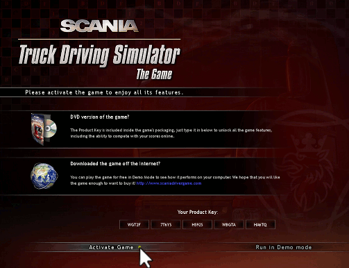 How To Activate The Game Scania Truck Driving Simulator